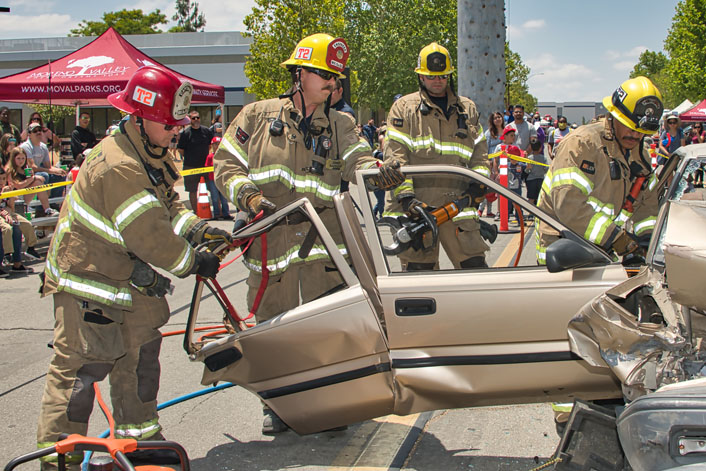 Public Safety Expo outdoor event scene